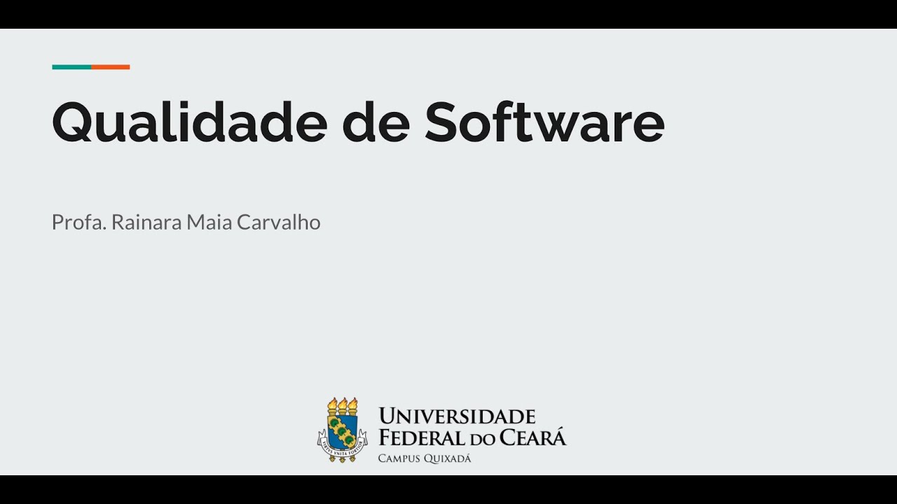 Qualidade de Software