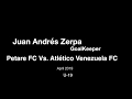 Juan A Zerpa 2019 season April