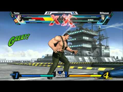 UMVC3 Yama vs RChusan - SEA Major 2012 Top 8 Ultimate Marvel vs Capcom 3