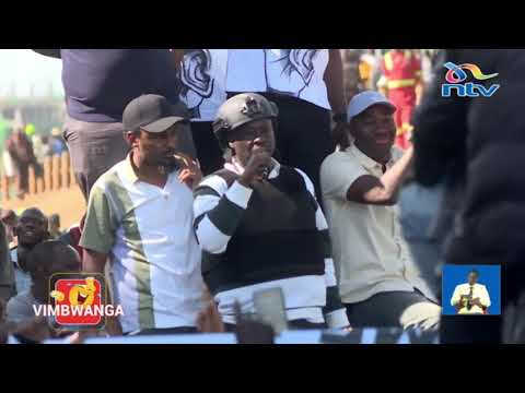 Vimbwanga: Vurugu zaibuka mkutano wa Rigathi Gachagua eneo la Kikuyu, Kiambu