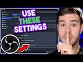 Best OBS Studio Settings For RECORDING In 2025 For Beginners