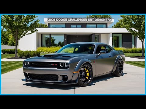 2025 Dodge Challenger SRT Demon 170: The Most Powerful Muscle Car Ever Built!