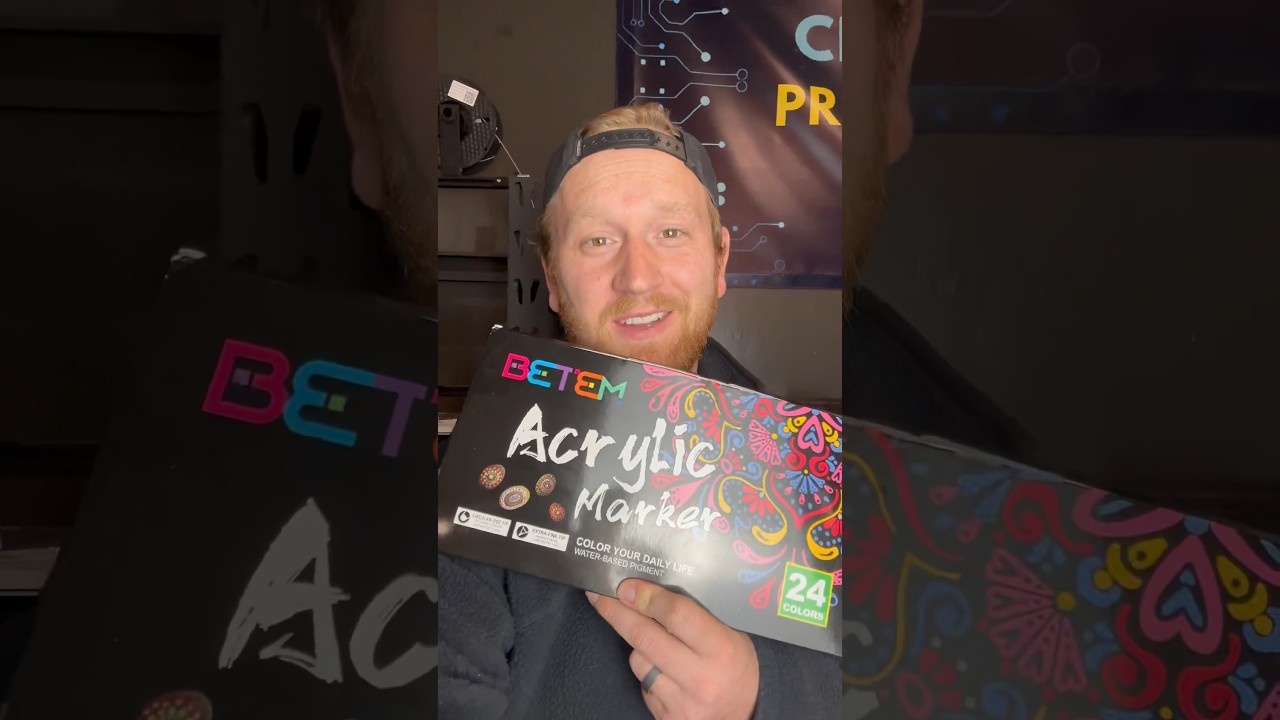 The BEST paint marker for 3D printing #3dprinting