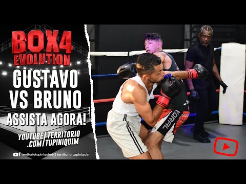Gustavo vs Bruno Rei Caveira - Boxe Evolution 4