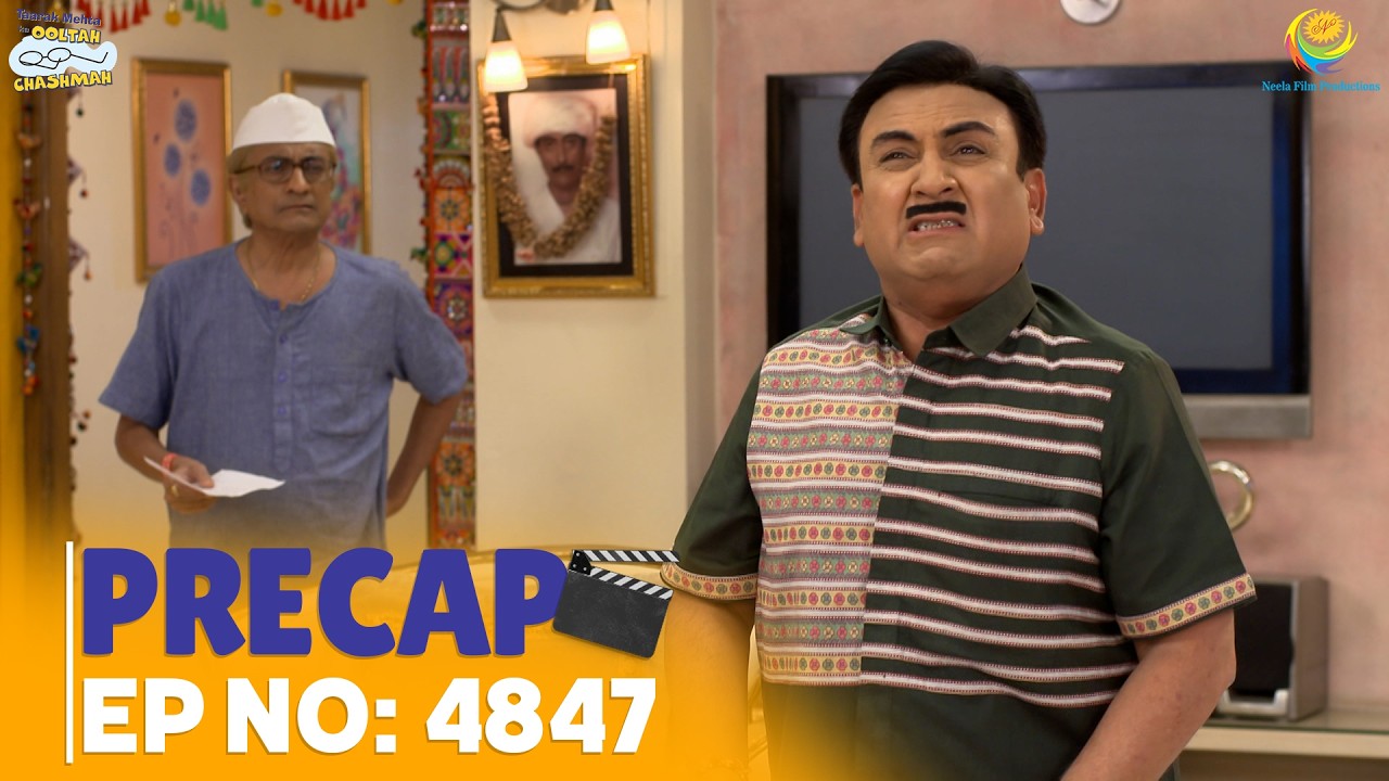 Ep 4847 - PRECAP! | Taarak Mehta Ka Ooltah Chashmah | तारक मेहता का उल्टा चश्मा
