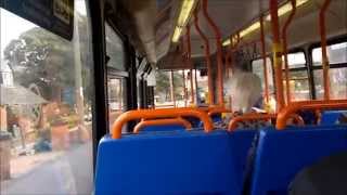 preview picture of video 'NXWM 620, Route 27A - S620 VOA (Volvo B6LE/Wright Crusader) [ZF]'