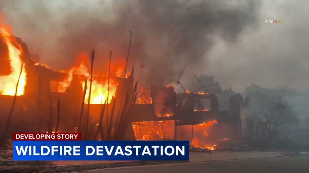 Curfew in place for some areas damaged by California wildfires to prevent looting