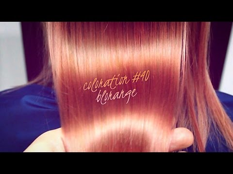 Coloration #40 Блоранж Blorange Розовое золото Golden Rose