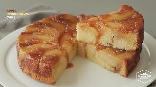 사과 업사이드 다운 케이크 만들기 : Apple Upside Down Cake Recipe | Cooking tree