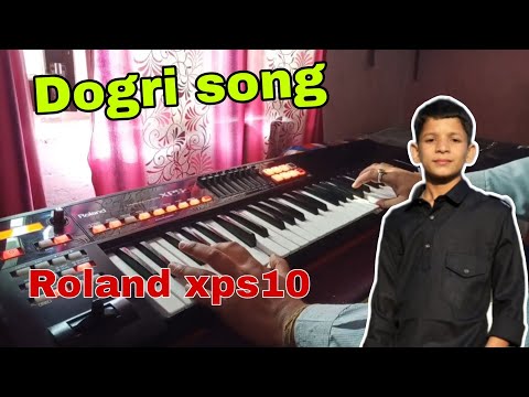Naar pahadaan di nitish sharma dogri nonstop song Roland keyboard Xps10 #dogrisong #keyboardist