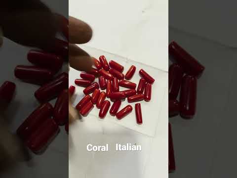 Italian Red Coral Gemstone