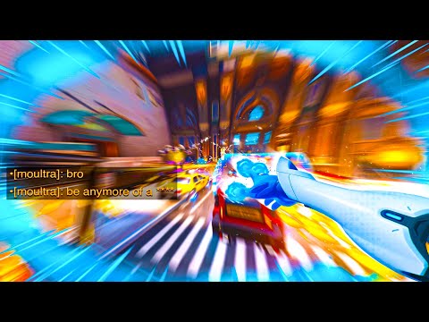 Making the enemy widow RAGE at my Echo in Overwatch 2...