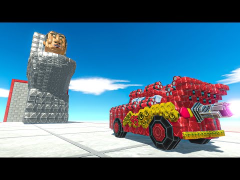 TNT McQueen Hits the Units - Animal Revolt Battle Simulator