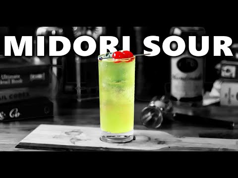 How To Make The Midori Sour A Classic Nightclub Cocktail