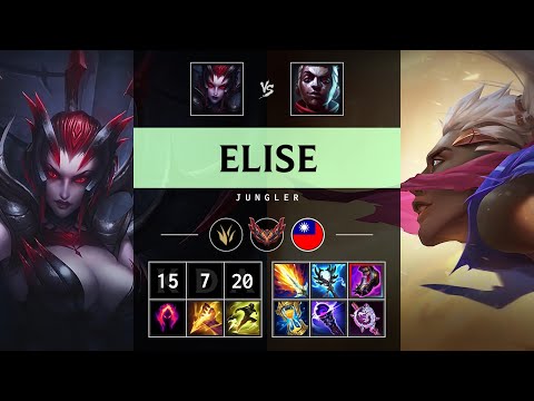 Elise Jungle vs Ekko - TW Grandmaster Patch 25.17