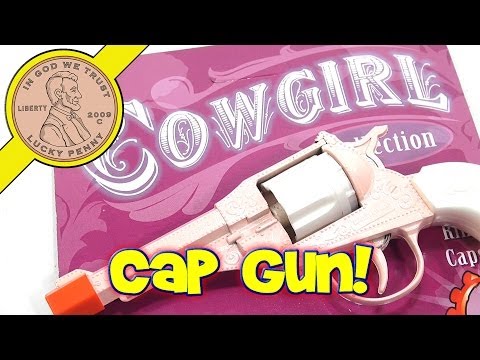 Cowgirl Collection Die Cast Cap Gun & Holster, Replicas by Parris Video