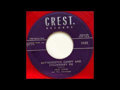 Butterscotch candy and strawberry pie cover