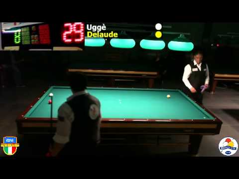 Delaude vs Uggè - 3ª Prova BTF 2014/2015 CSB Billiards Club Desio - 28/29 Marzo 2015