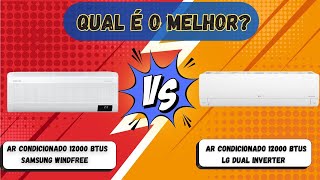 NÃO COMPRE antes de ver ISSO! Comparação Samsung WindFree vs. LG Dual Inverter!