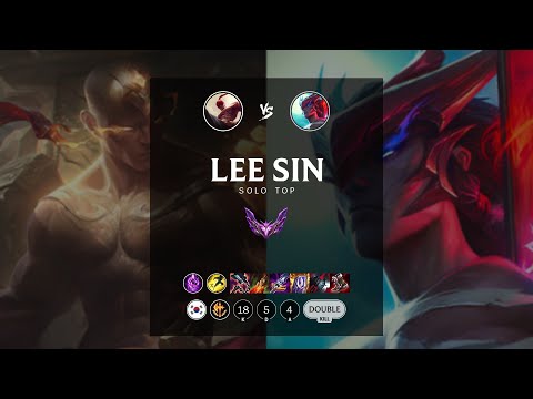Lee Sin Top vs Yone - KR Master Patch 12.13