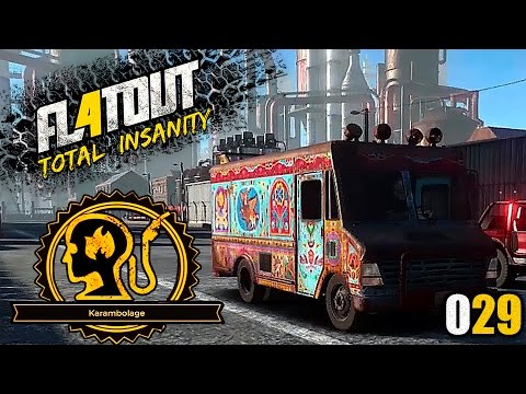 Flatout 4 Total Insanity [029] Karambolage mit einem EISWAGEN [Deutsch] Let's Play Flatout 4