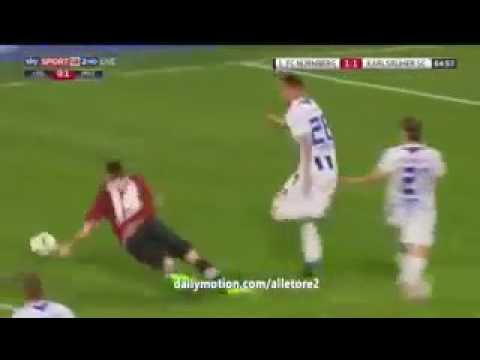 1.FC NÜRNBERG geg. KARLSRUHER SC | 2:1 | 31.03.2017 [ELFMETER TORE]