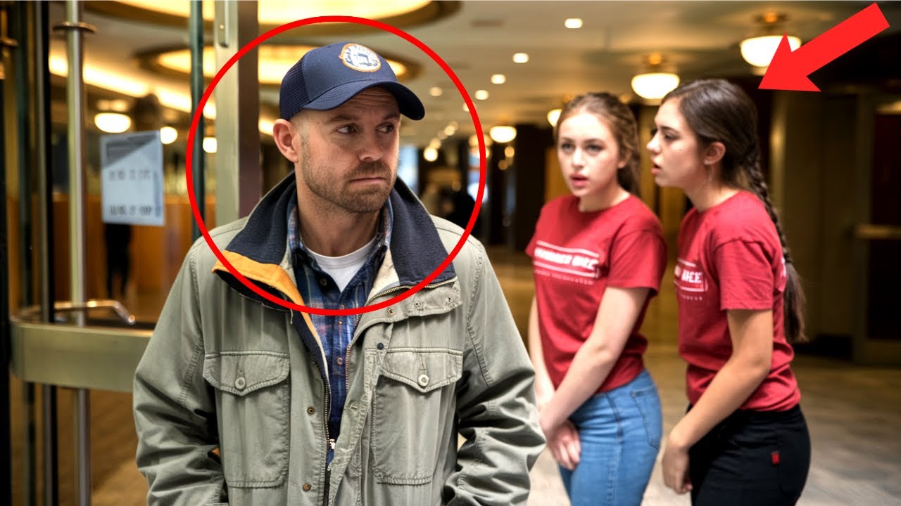 Undercover Boss Visits His Own Movie Theatre, Stops Cold When He Hears 2 Girls In The Lobby