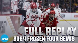 Denver vs. Boston U: 2024 NCAA Men's Frozen Four semifinal | FULL REPLAY