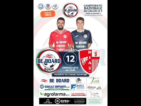 BE BOARD FUTSAL RUVO - DIAZ BISCEGLIE