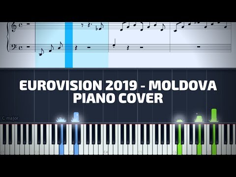 Eurovision 2019 - Moldova (Anna Odobescu - Stay) | Piano Tutorial