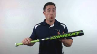 Video thumbnail: COMBAT MAXUM -12 Youth Baseball Bat: MAXYB112