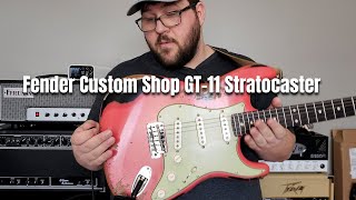 Video thumbnail for Fender Custom Shop GT-11  Stratocaster: Sweetwater Exclusive Review by Jeff The IT Guy