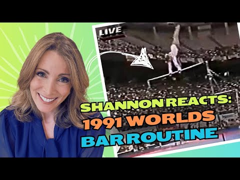 How Shannon Miller Actually Feels About Her 1991 Worlds Uneven Bar Event Final (Short but Clean!)