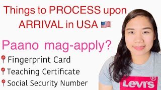 Important Process to do upon Arrival in  USA | Alissa Lifestyle Vlog