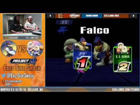ESS Monthly #6: [ePG] Chief (Falco) Vs ESS | Llama Juice (Ice Climbers) - Pools - Project M