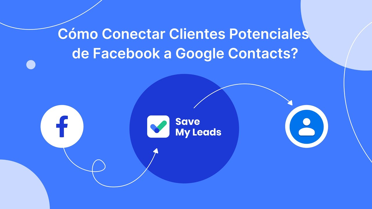 Cómo conectar clientes potenciales de Facebook a Google Contacts