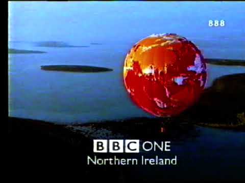 BBC One NI Continuity - junction inc News 24 slide, ident into Funeral In Berlin (Dec 1998)