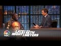 HANNIBAL BURESS Interview - Late Night with Seth.