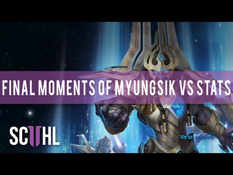 The Final moments of Myungsik vs Stats - Proleague 2016