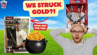 DON'T MISS THIS! 🚨 Rare Golden Mirror SSP Pull! (Topps MLB 75th Anniversary)
