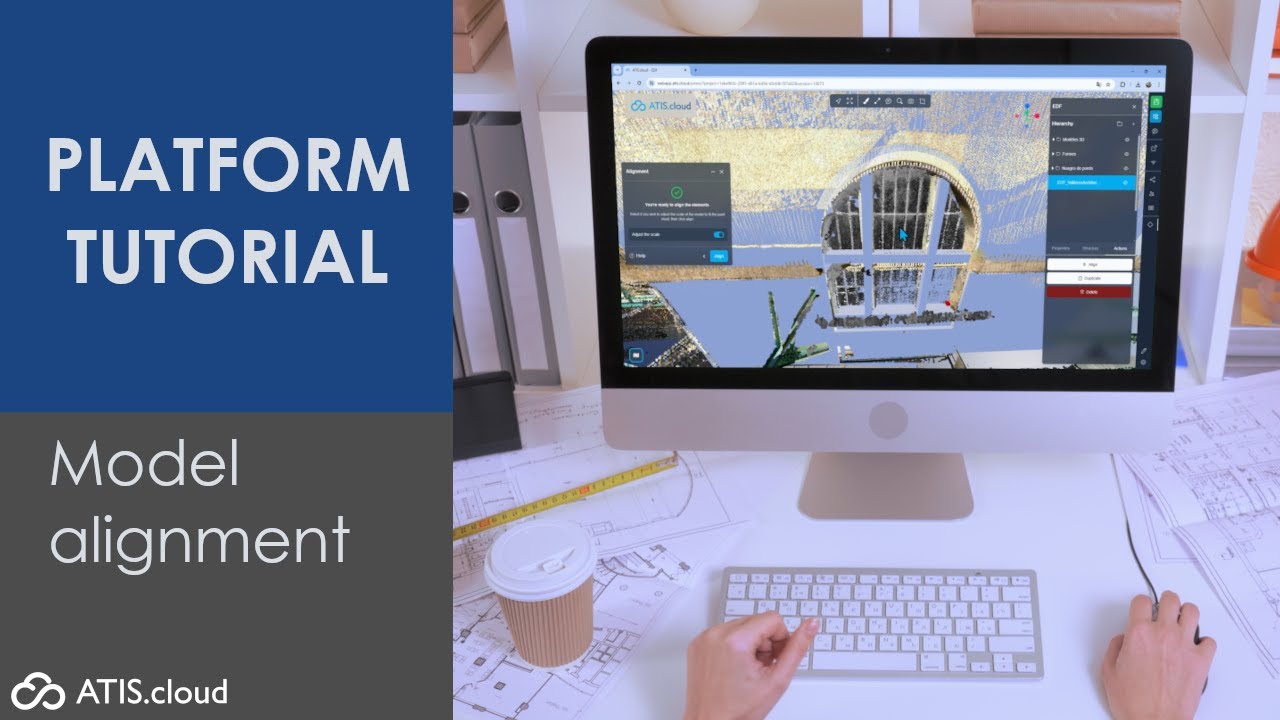 Align a model to a point cloud