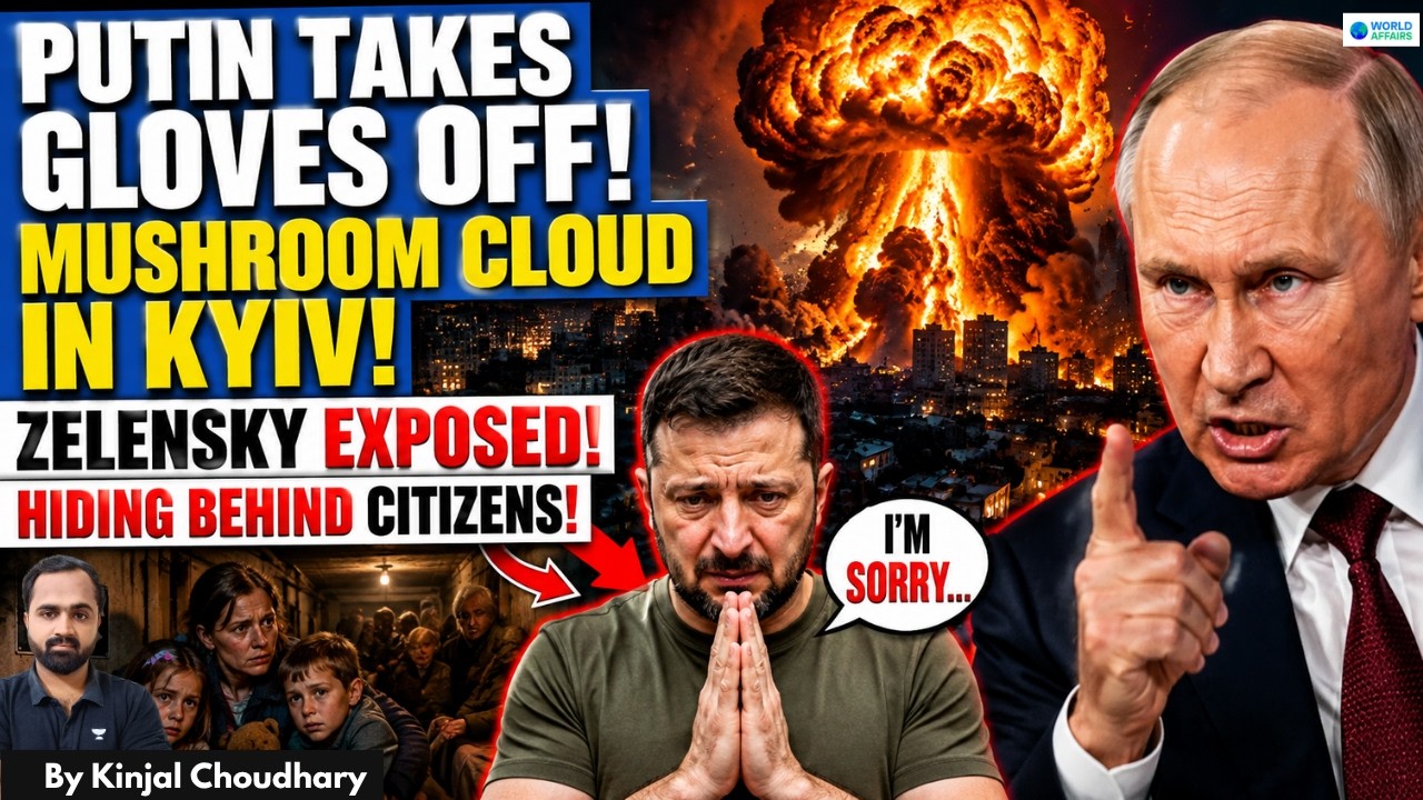 MUSHROOM CLOUD IN KYIV! Russia Attacks NON-STOP - Ports, Warehouses & Industries HAMMERED! | Kinjal