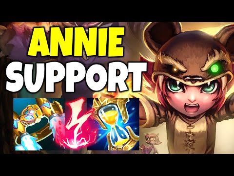 ANNIE BUT I'M A SUPPORT THAT CAN ONE SHOT THE ADC