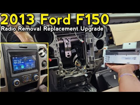 2013 Ford F150 Radio Removal Replacement Install Upgrade