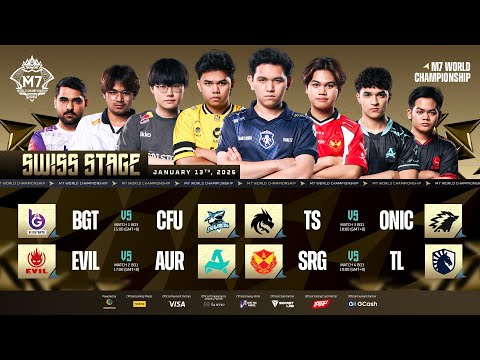 🔴 LIVE | SWISS STAGE DAY 4 | M7 World Championship | (FIL)