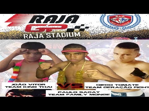 Muay Thai - Paulo Sagat vs João Vitor - Raja GP 19.11.17