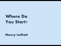 Where Do You Start? - Nancy LaMott [lyric video]