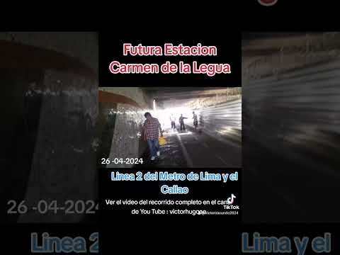 Desde la zona de la futura ESTACION CARMEN DE LA LEGUA de la Linea 2 del Metro de LIMA Y EL CALLAO.
