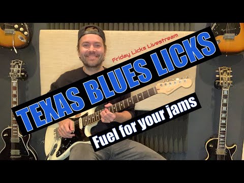 3 Flamin’ Texas Blues Licks - SRV Style | Guitar Lesson