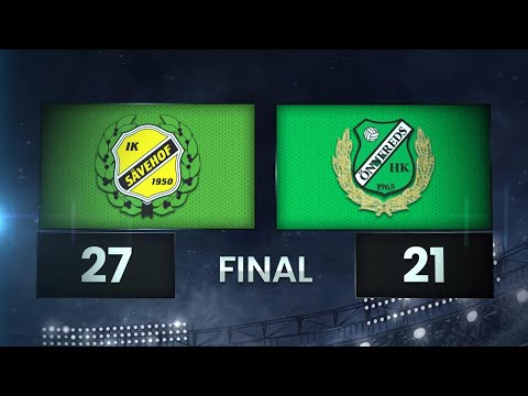 Hanbollsligan FINAL - IK Sävehof vs. Önnereds HK - Game 1 Highlights - Women's Playoffs